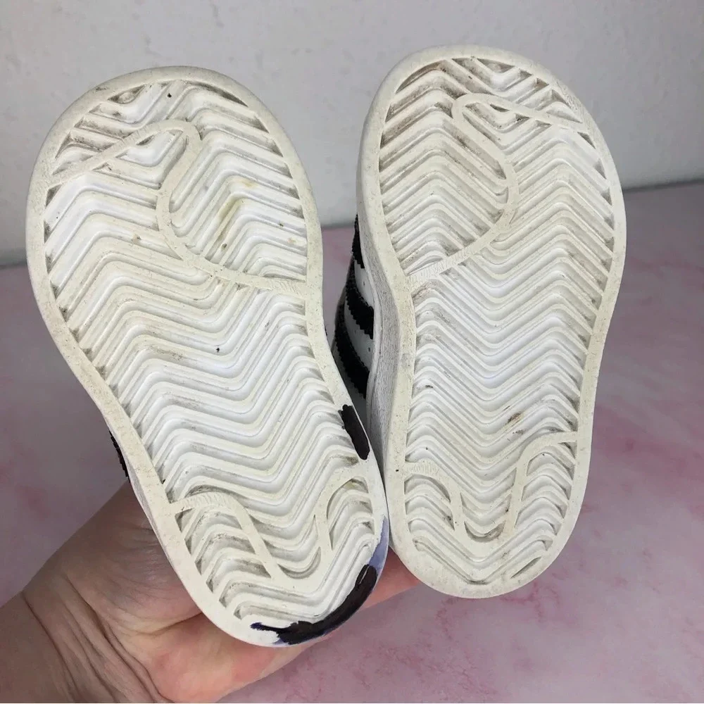Adidas x Kevin Lyons sneakers‎ Superstar Monster Art size 4 infant